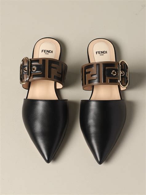 fendi clogs sale|fendi sandals flat woman.